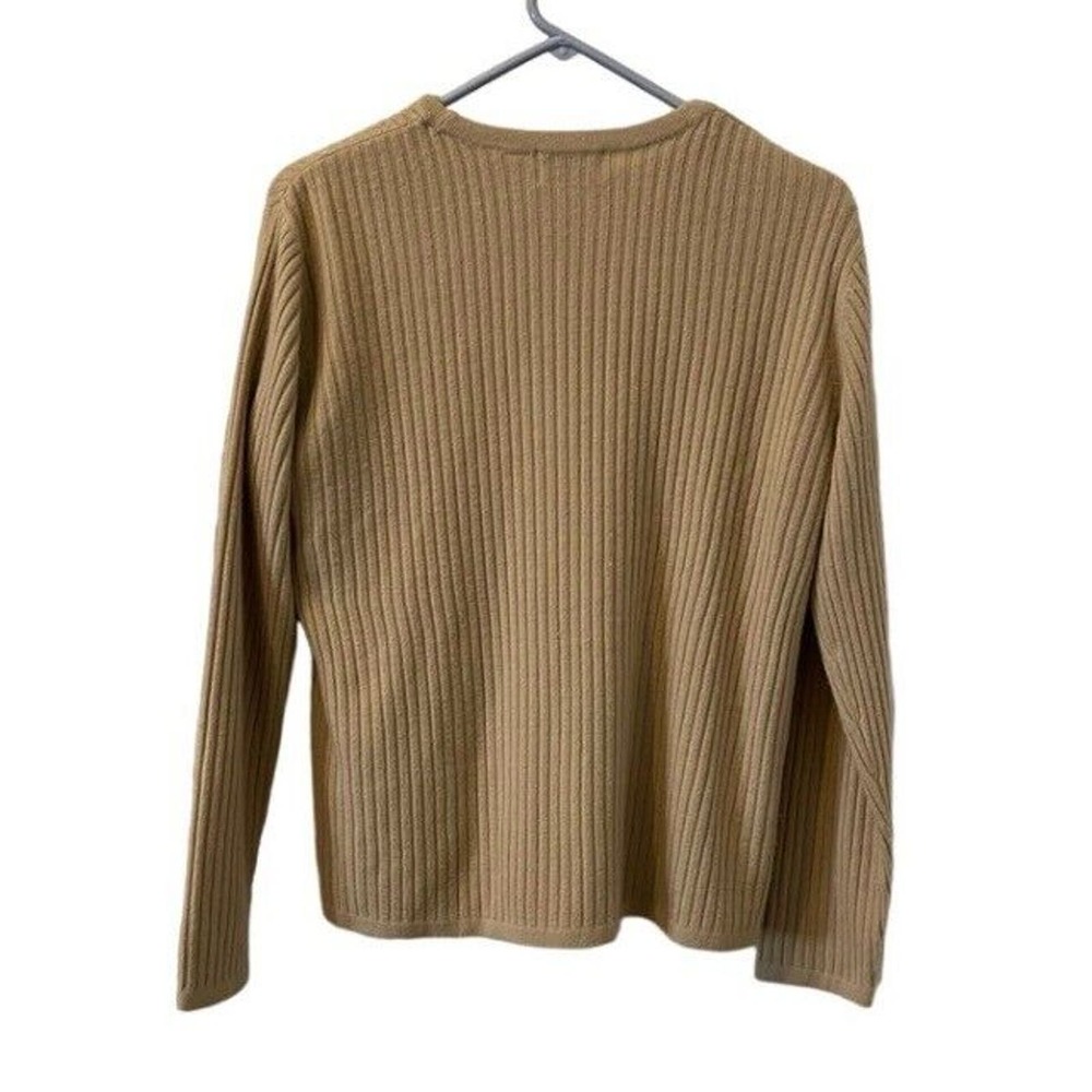 Parisian Works- Round Neck Pullover TwinSet Camel Med. READ - Picture 3 of 13